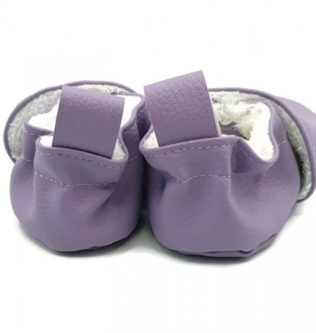 chausson bébé simili cuir