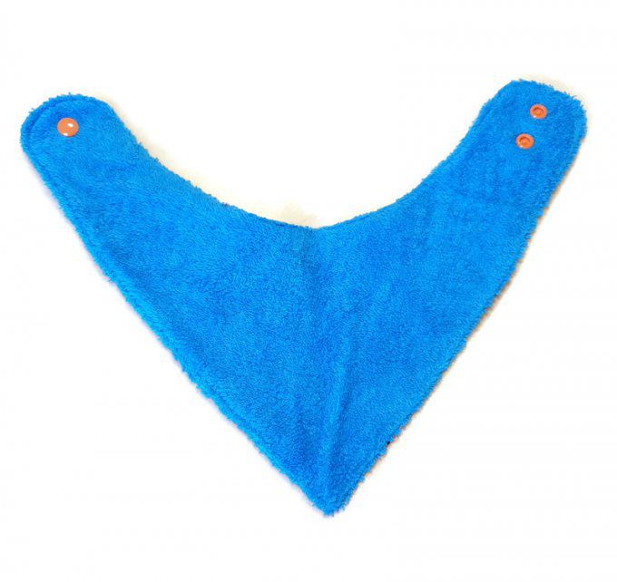 Bavoir Bandana ,anti bavouille bébé "les chats" 0-3 mois