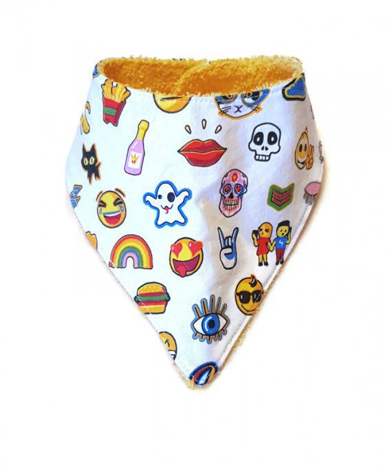 Bavoir Bandana ,anti bavouille bébé 