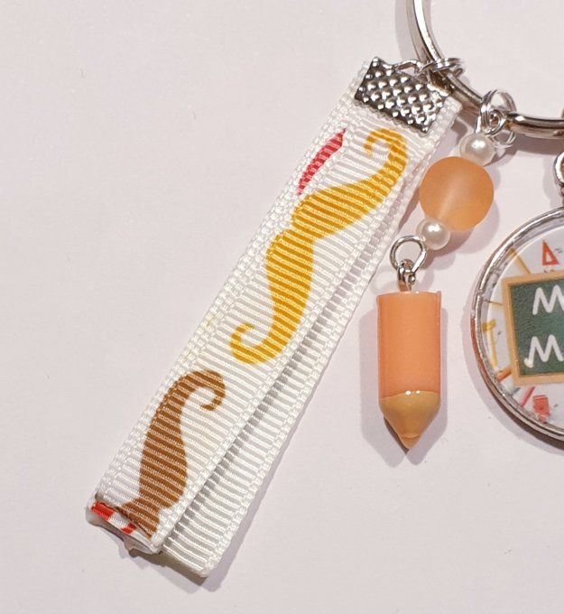 Porte clefs ' Merci maitre ' 