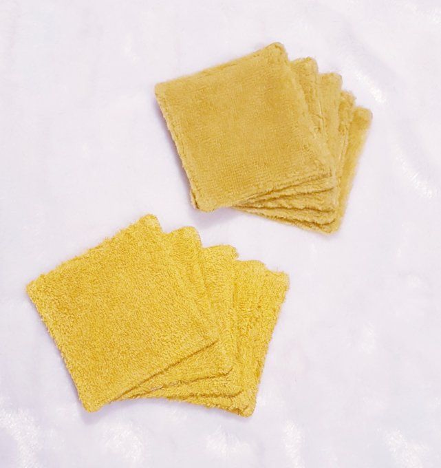 Kit de soins pour visage " moutarde fleurie"