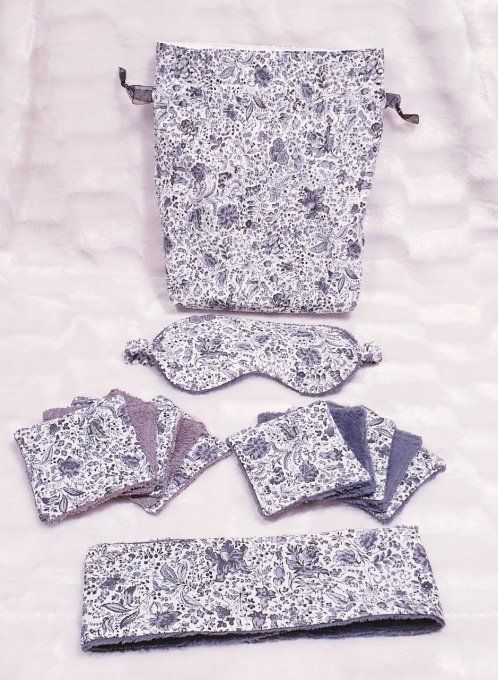 Kit de soin pour visage "les fleurs "