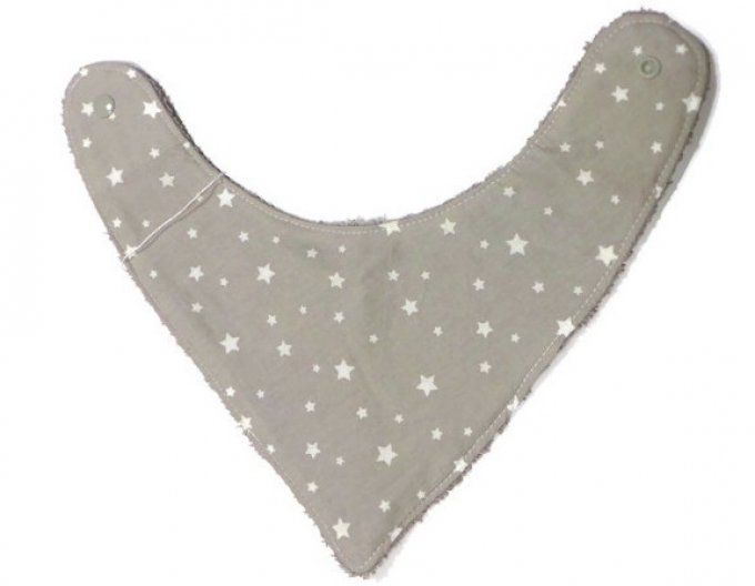 Bavoir Bandana bébé ,anti bavouille  3-6 mois