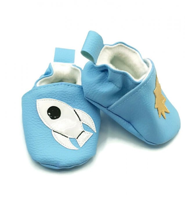 chausson bébé simili cuir