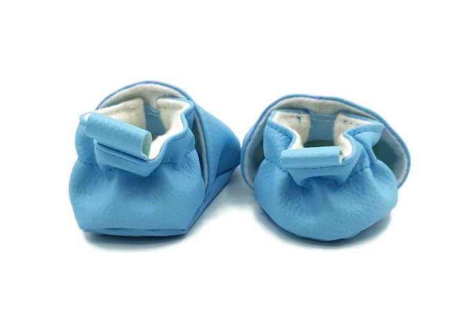 chausson bébé simili cuir