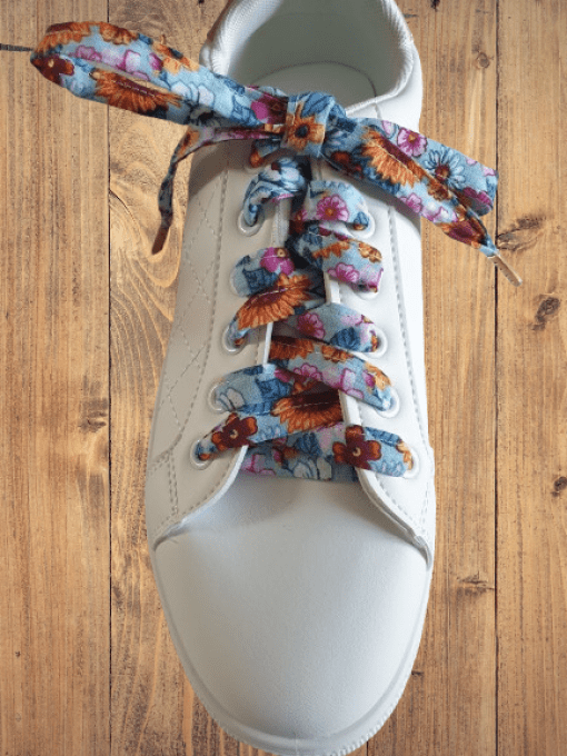 Lacets pour basket, chaussures " les tournesols" 