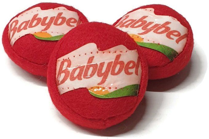 Fromage babybel rond  en feutrine