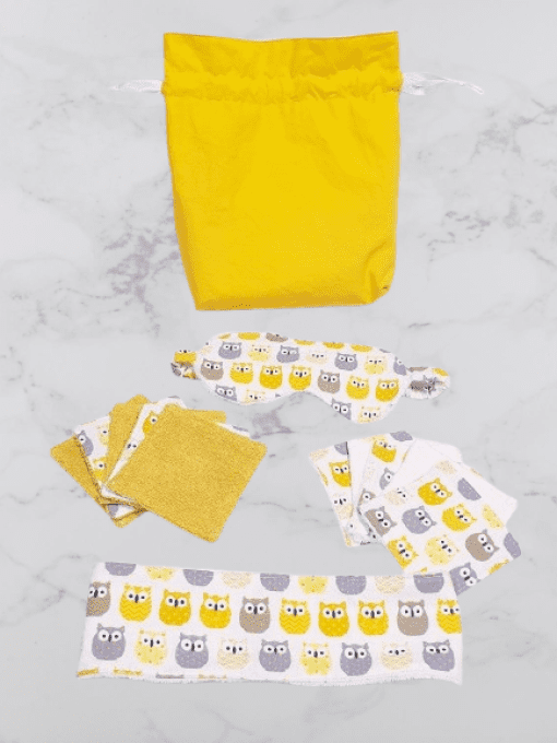 Kit de soin pour le visage "les chouettes"