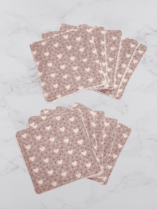 Kit de soin pour visage "les coeurs"