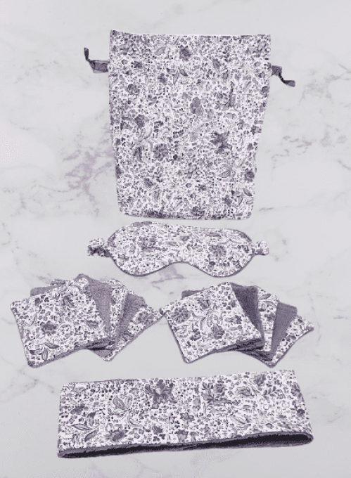 Kit de soin pour visage "les fleurs "