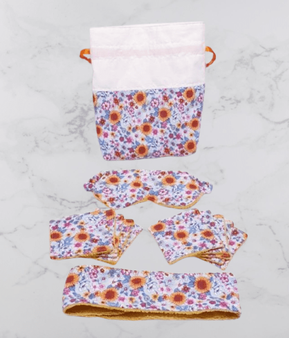 Kit soin pour visage "les tournesols "