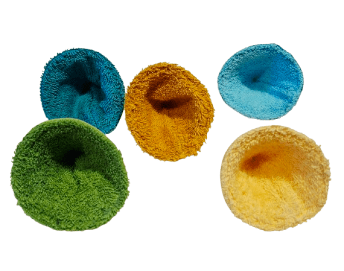 Lot de 5 Ti'pipis , cônes à pipi lavables