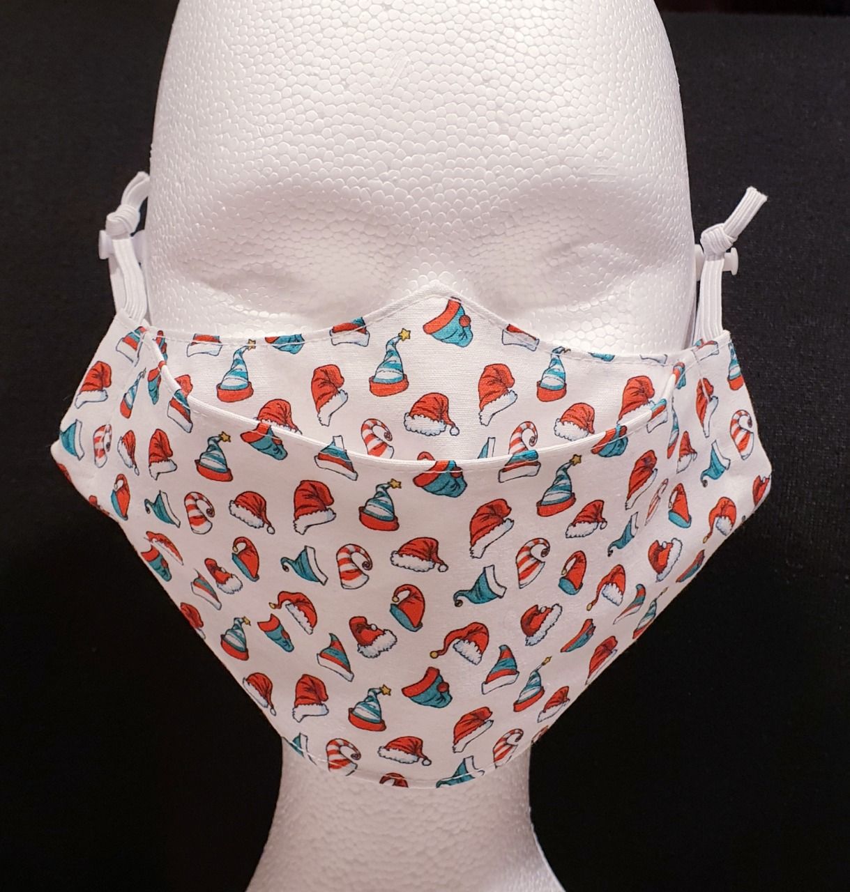 Masque de protection EAP (écran anti-postillons) "les bonnets de noël" 