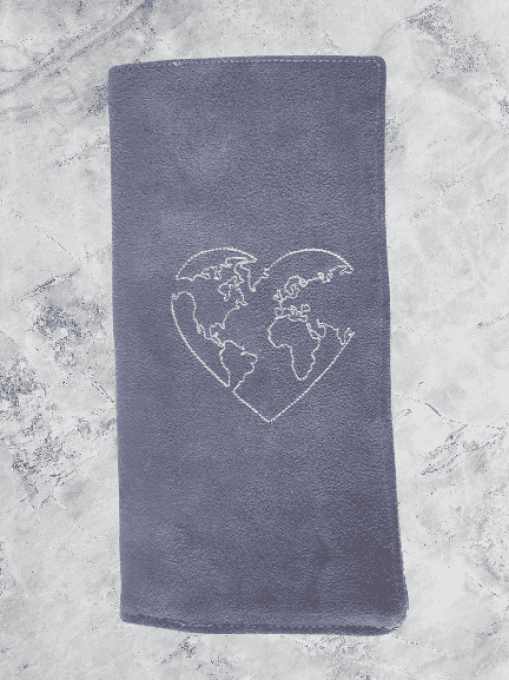 Organisateur de voyage, pochette de passeport "géométrie"