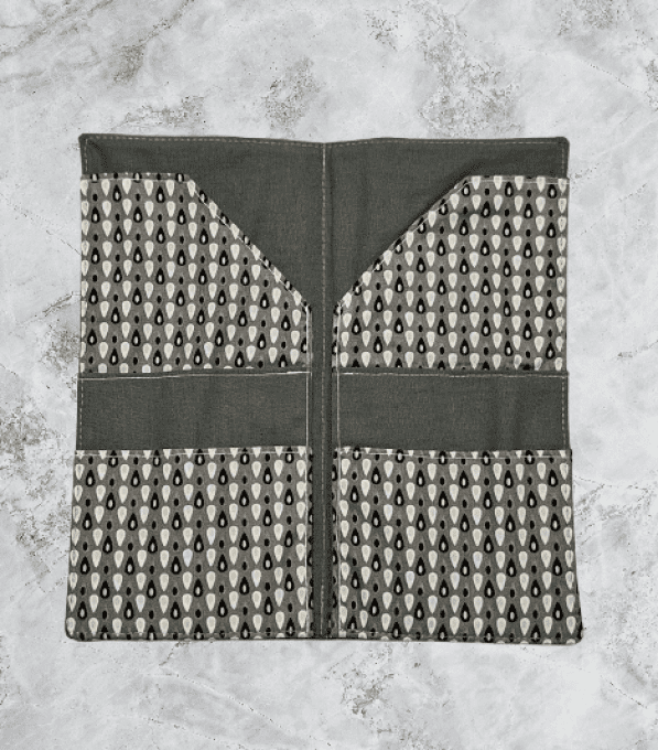 Pochette à passeport , organisateur de voyage "les gouttes "