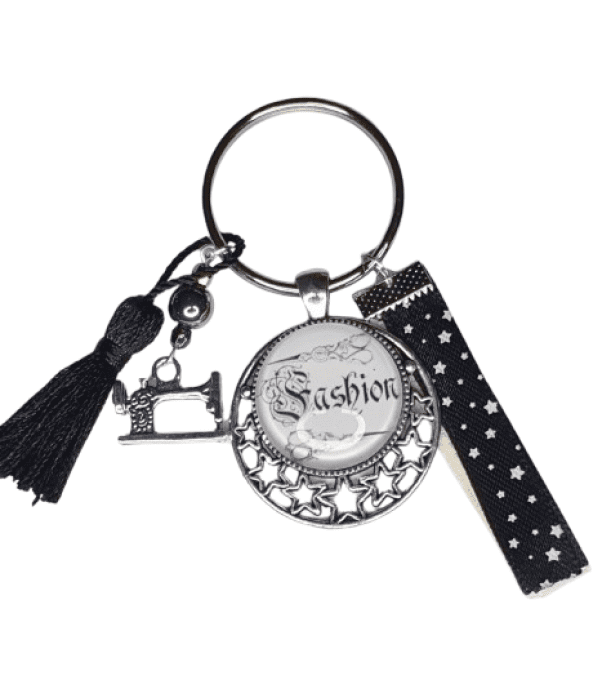 Porte clefs, grigri, bijou de sac "Fashion"