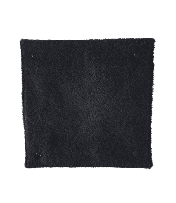 Rouleau d'essui tout lavable "Le feuillage noir "
