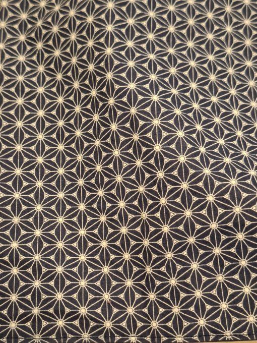 Sac de transport pour tarte ou cake " en bleu et blanc "