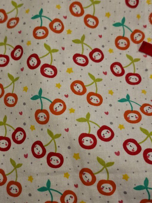 Sac de transport pour tarte ou cake "les cerises "