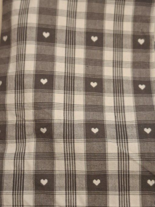 Sac de transport pour tarte ou cake " les cœurs "