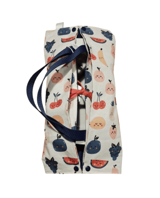 Sac de transport pour tartes, cakes  " les fruits "