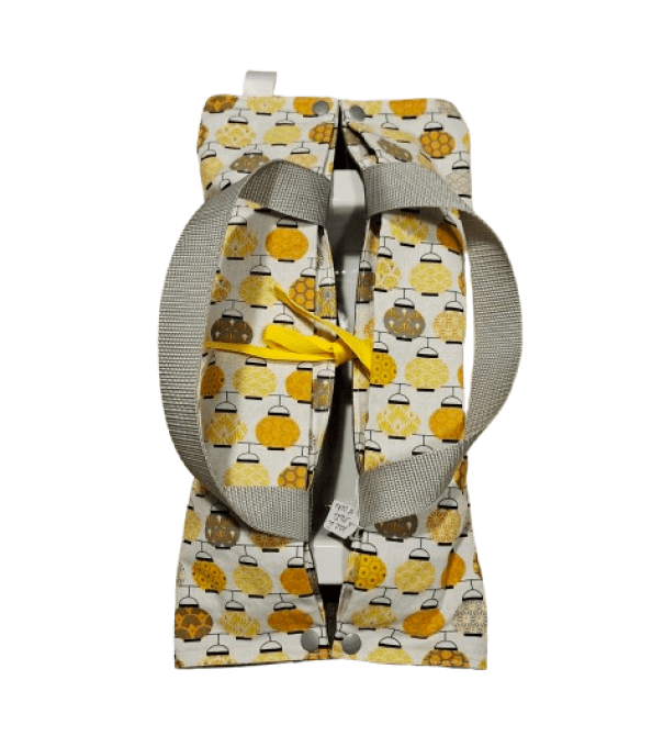 Sac de transport pour tartes, cakes  " les lampions 2 "