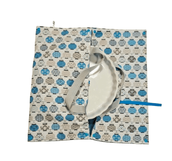 Sac de transport pour tartes ou cakes  " les lampions