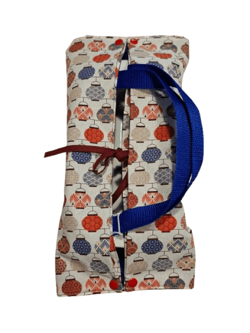 Sac de transport pour tartes ou cakes  " les lampions 3 "