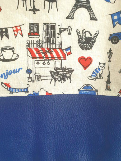 Tot Bag "En bleu,blanc,rouge"