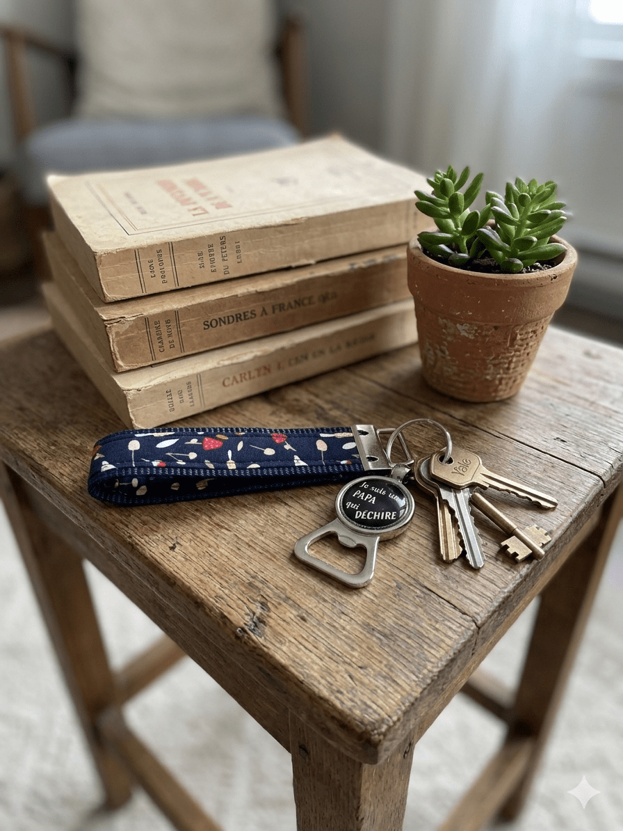 Porte clefs dragonne à personnaliser  