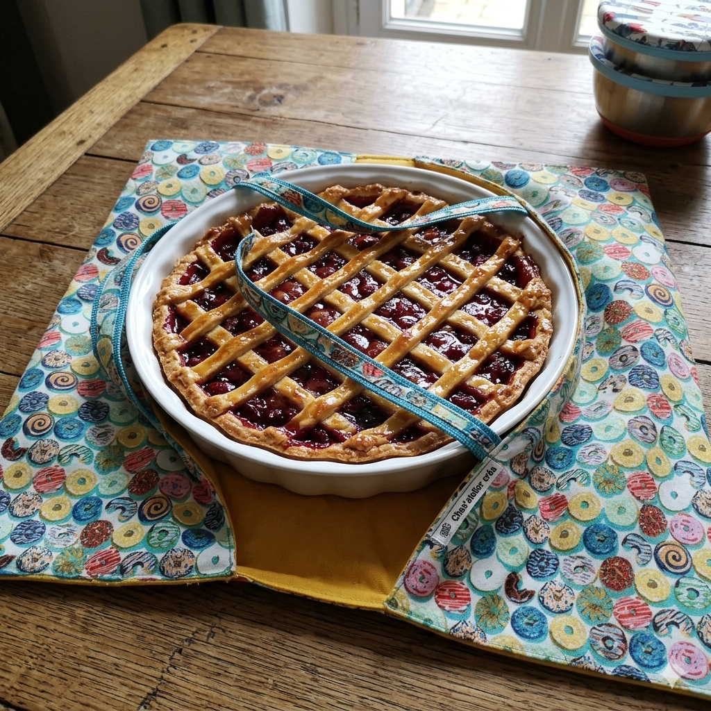 Sac de transport pour tartes ou cakes