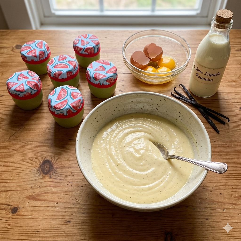 Lot de 6 charlottes pour pot à  yaourt